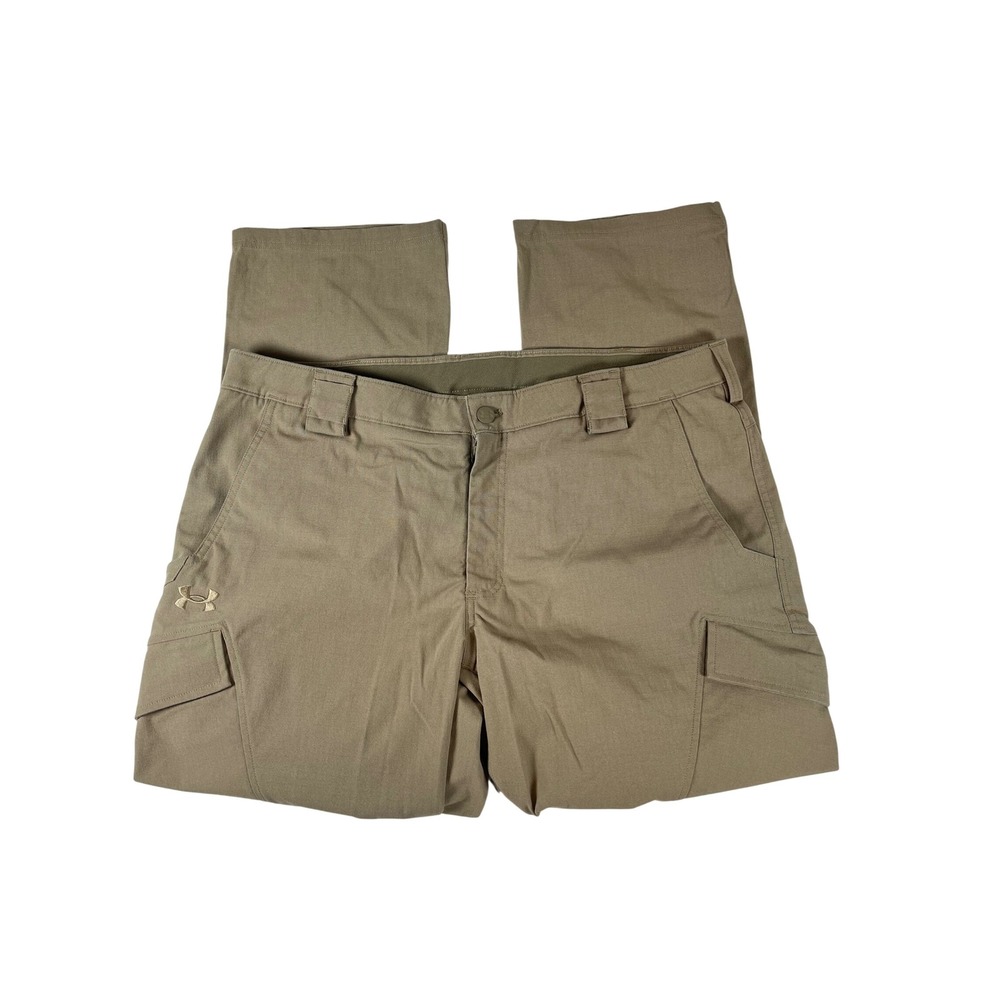 Under Armour 1386717 Storm Enduro Ripstop Cargo Pants Mens 40x30 Coyote Brown